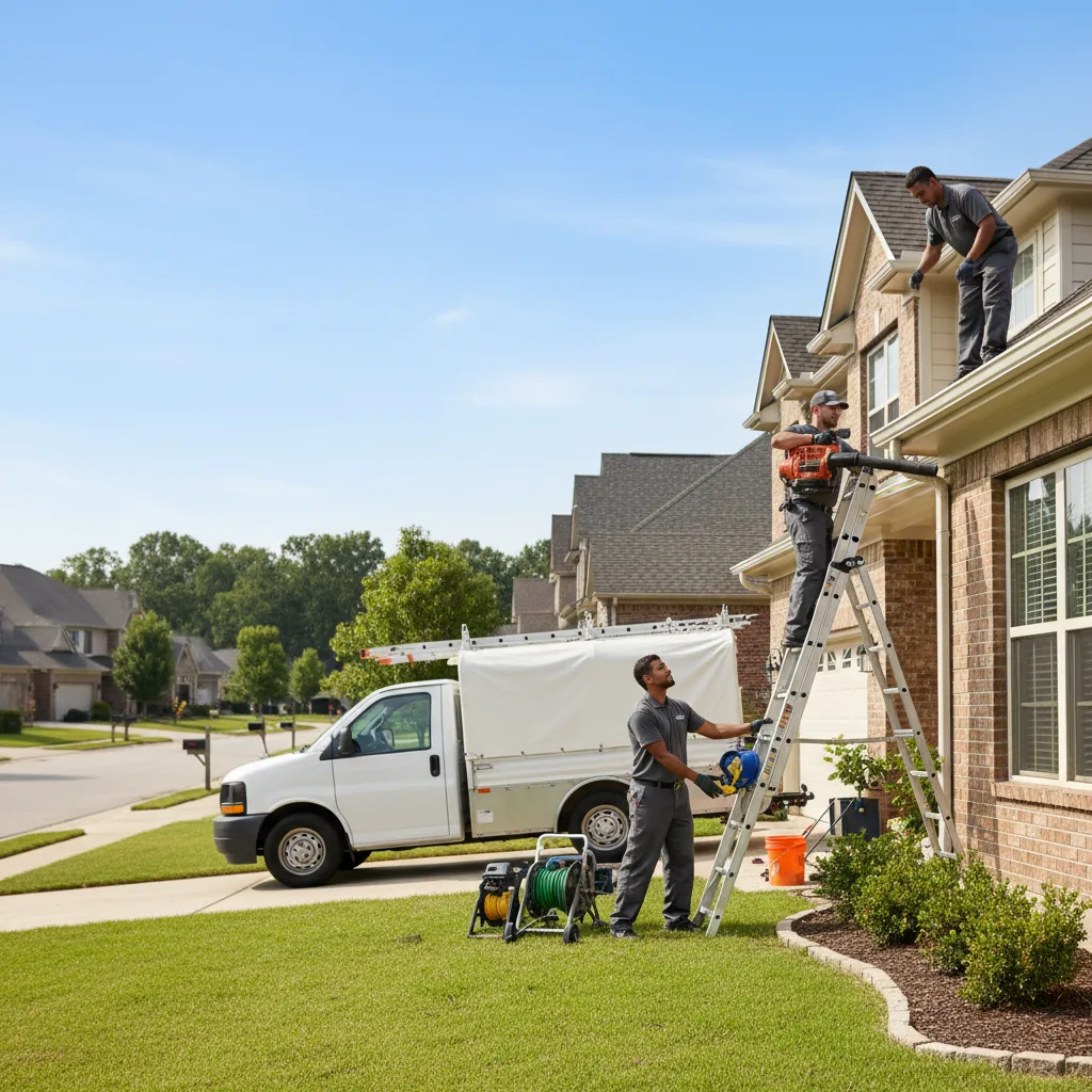 Home Gutter Service in Garvin, OK near me